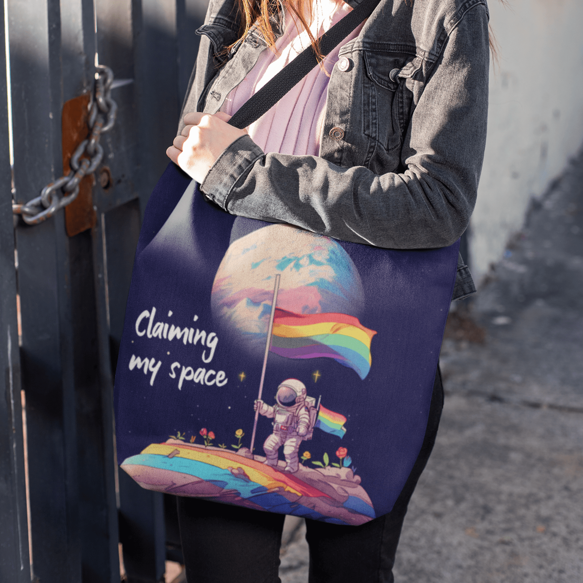 Claiming My Space Tote Bag - Accessories - The Lucky Wombat