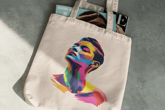 Colorful LGBTQ Girl - Tote Bag - Bags - The Lucky Wombat