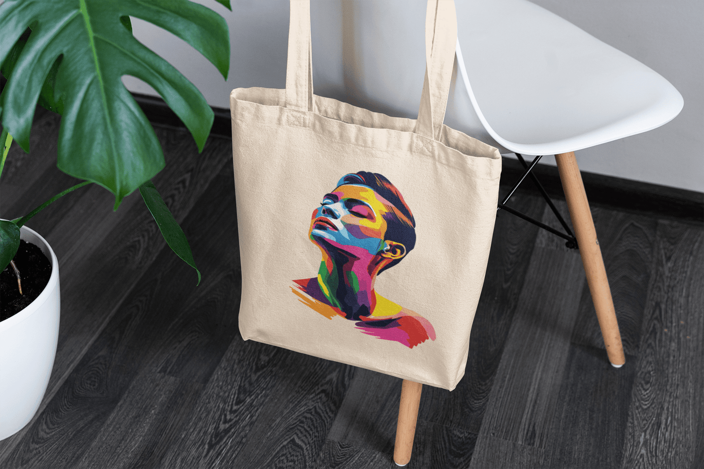 Colorful LGBTQ Girl - Tote Bag - Bags - The Lucky Wombat