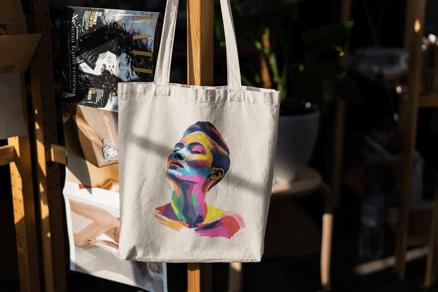 Colorful LGBTQ Girl - Tote Bag - Bags - The Lucky Wombat