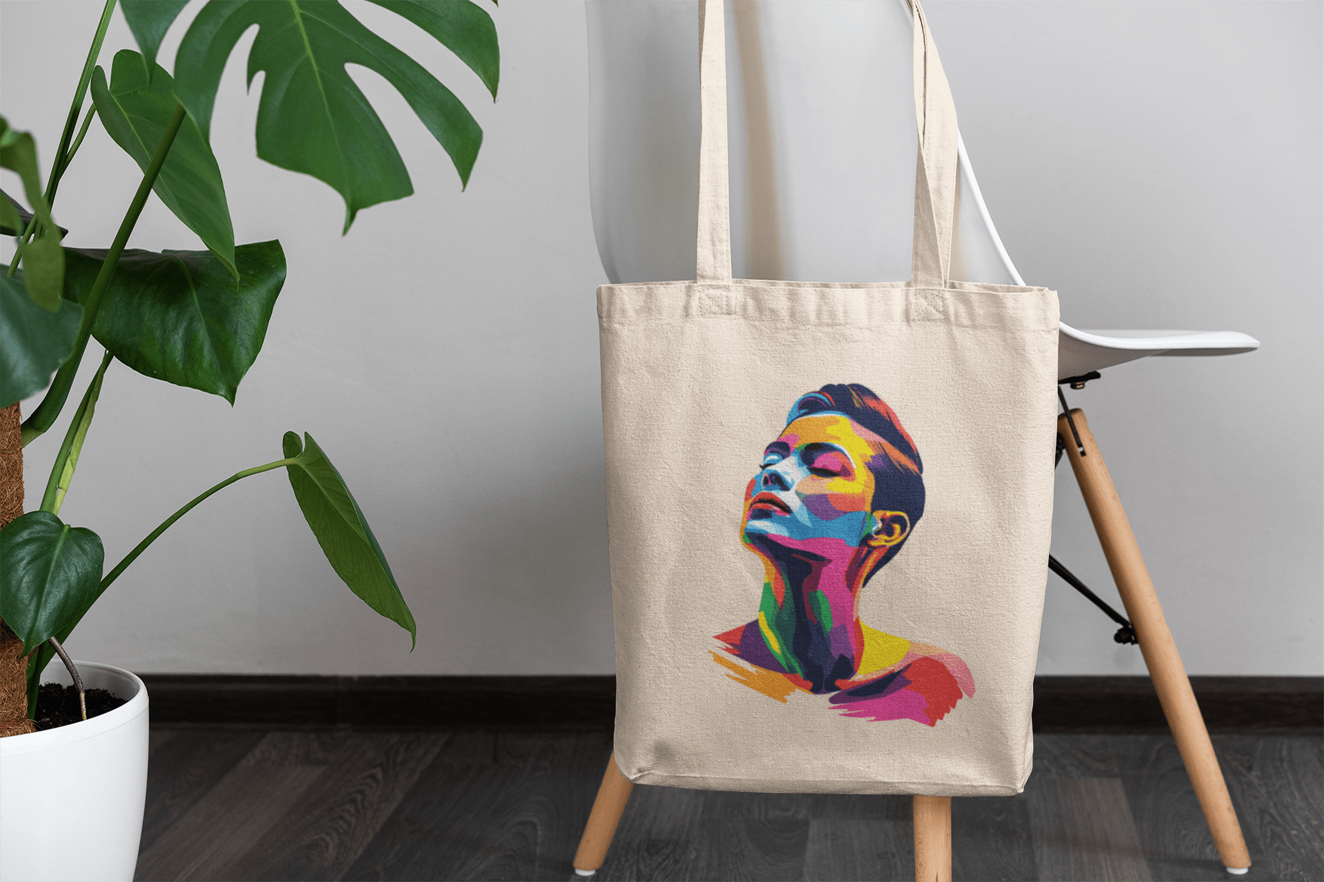 Colorful LGBTQ Girl - Tote Bag - Bags - The Lucky Wombat