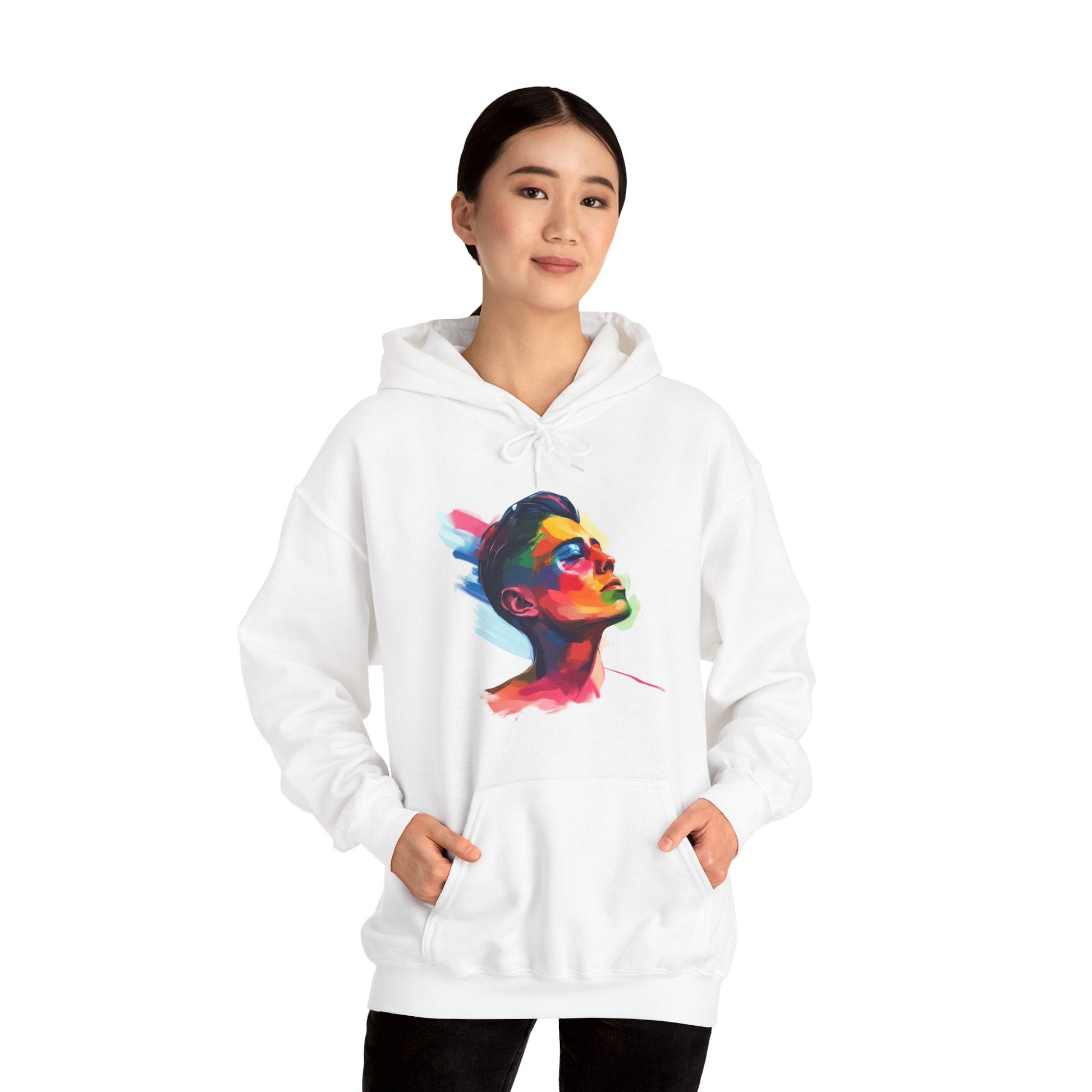 Colorful LGBTQ Girl - Unisex Hoodie - Hoodie - The Lucky Wombat