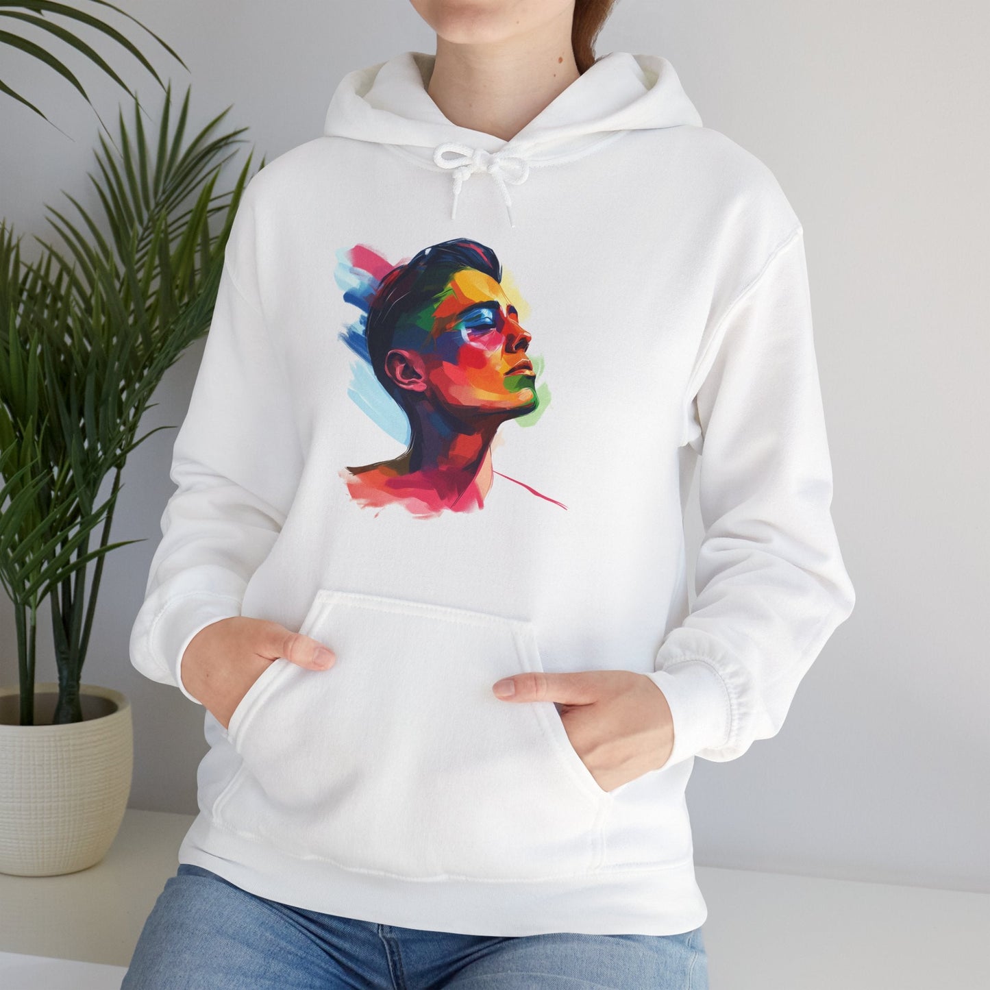 Colorful LGBTQ Girl - Unisex Hoodie - Hoodie - The Lucky Wombat