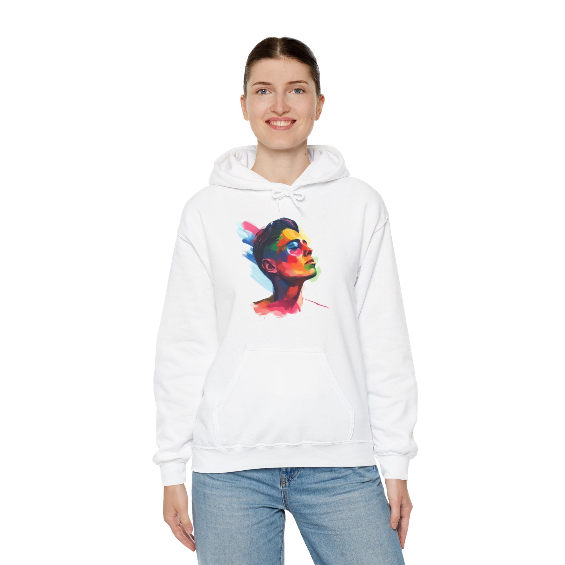 Colorful LGBTQ Girl - Unisex Hoodie - Hoodie - The Lucky Wombat