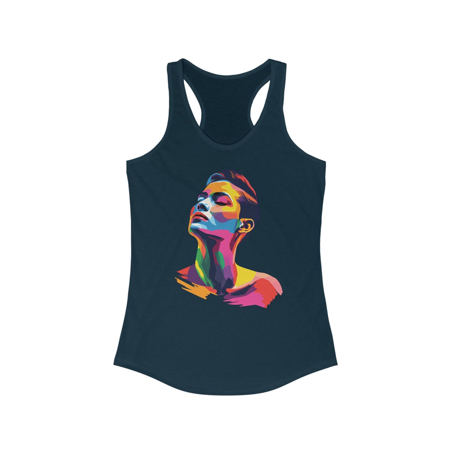 Colorful LGBTQ Girl - Women's Tank Top - Tank Top - The Lucky Wombat