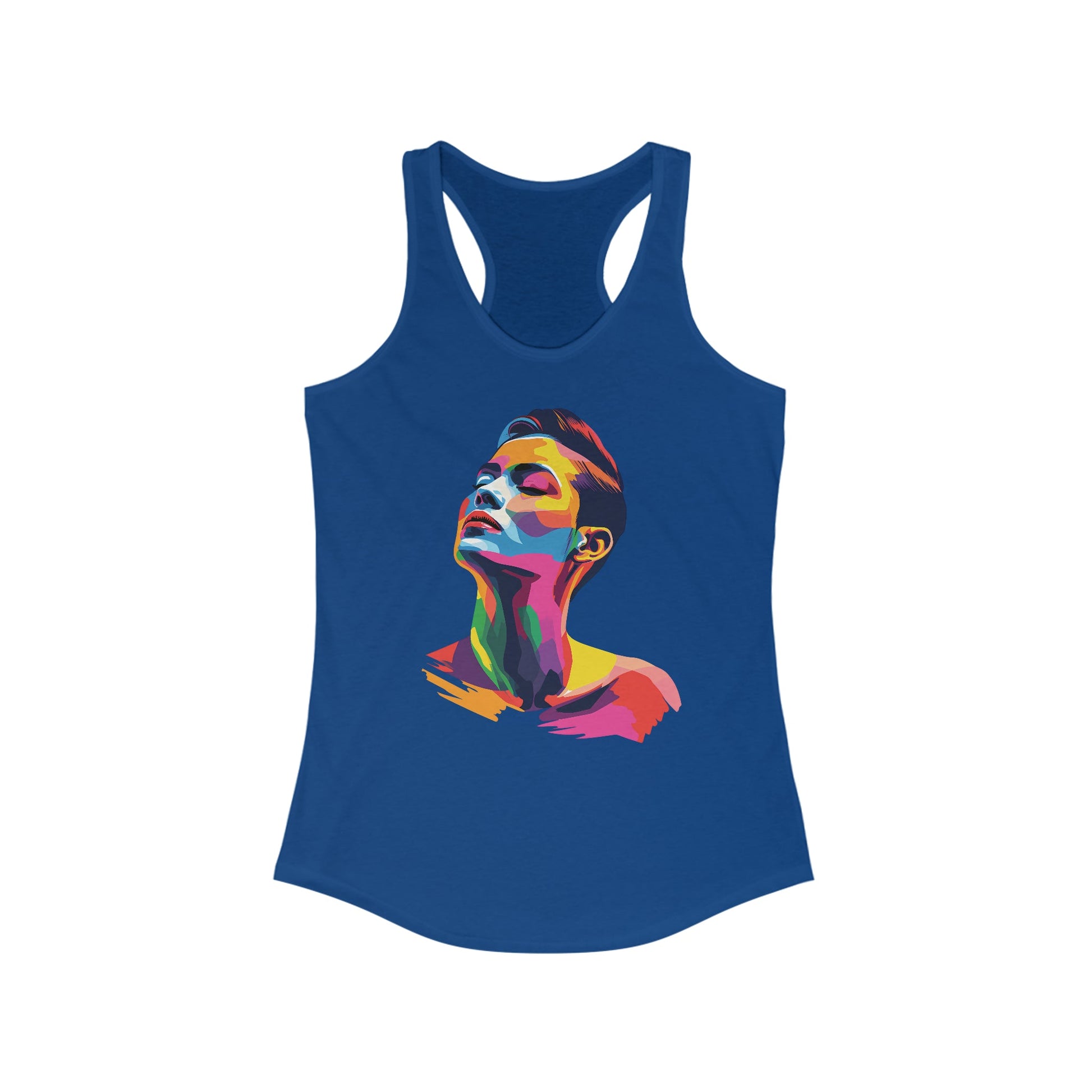 Colorful LGBTQ Girl - Women's Tank Top - Tank Top - The Lucky Wombat