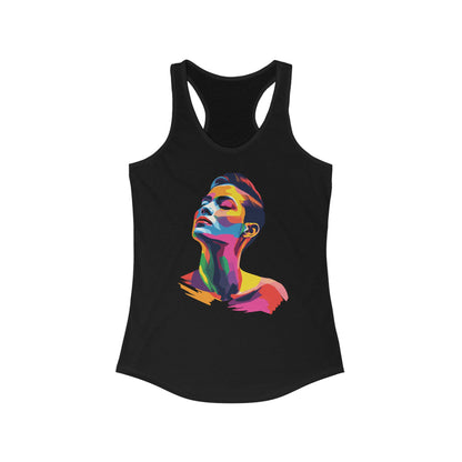 Colorful LGBTQ Girl - Women's Tank Top - Tank Top - The Lucky Wombat