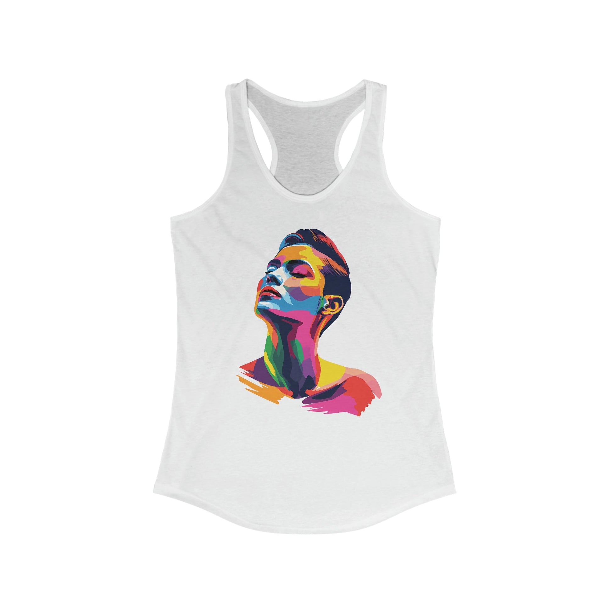 Colorful LGBTQ Girl - Women's Tank Top - Tank Top - The Lucky Wombat