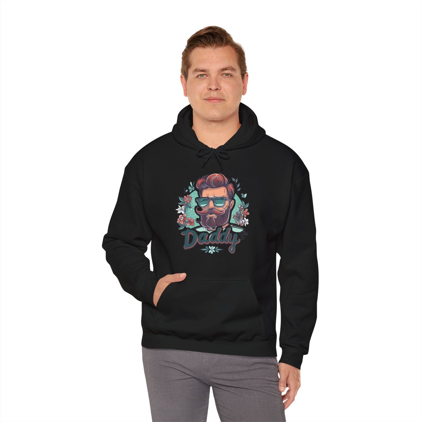 Daddy Unisex Hoodie - Illustration - Hoodie - The Lucky Wombat