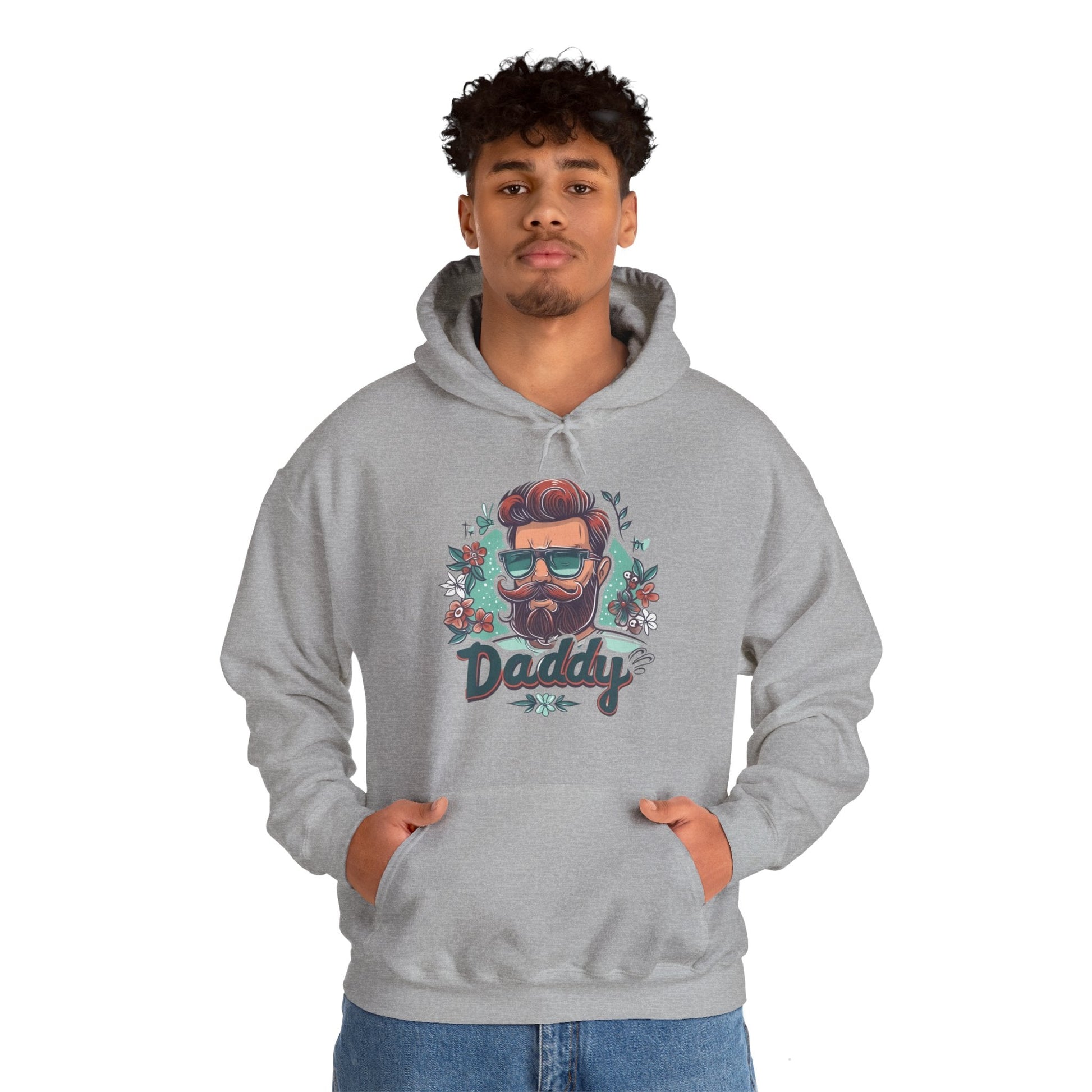 Daddy Unisex Hoodie - Illustration - Hoodie - The Lucky Wombat