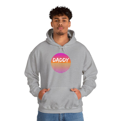 Daddy Unisex Hoodie - Sunrise - Hoodie - The Lucky Wombat