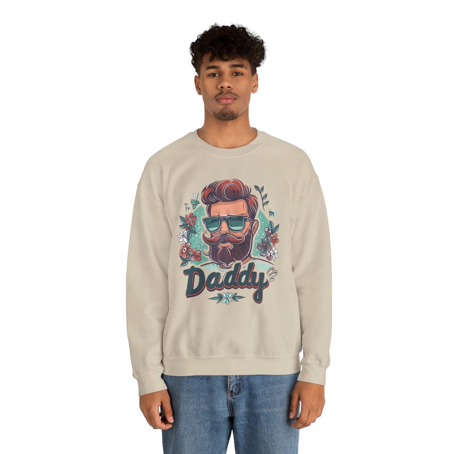 Daddy Unisex Sweatshirt - Illustration - Sweatshirt - The Lucky Wombat