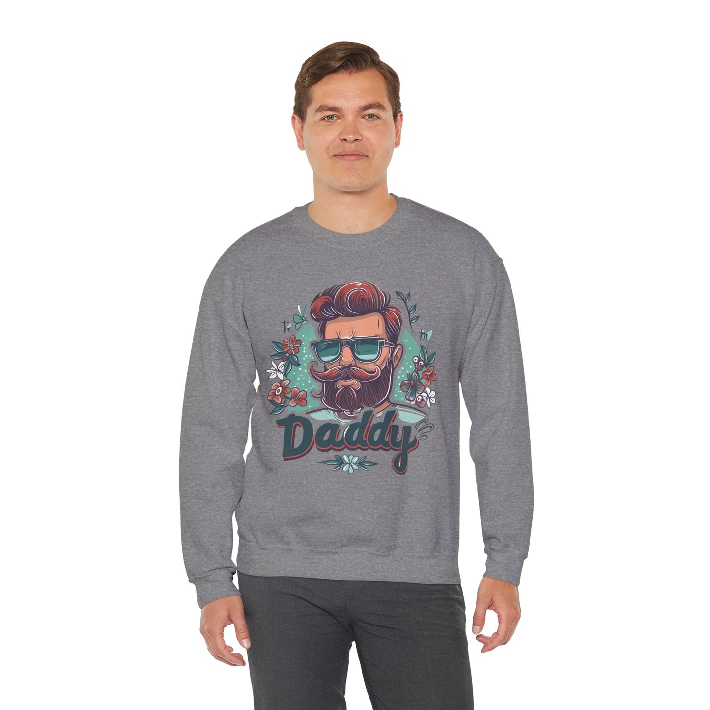 Daddy Unisex Sweatshirt - Illustration - Sweatshirt - The Lucky Wombat