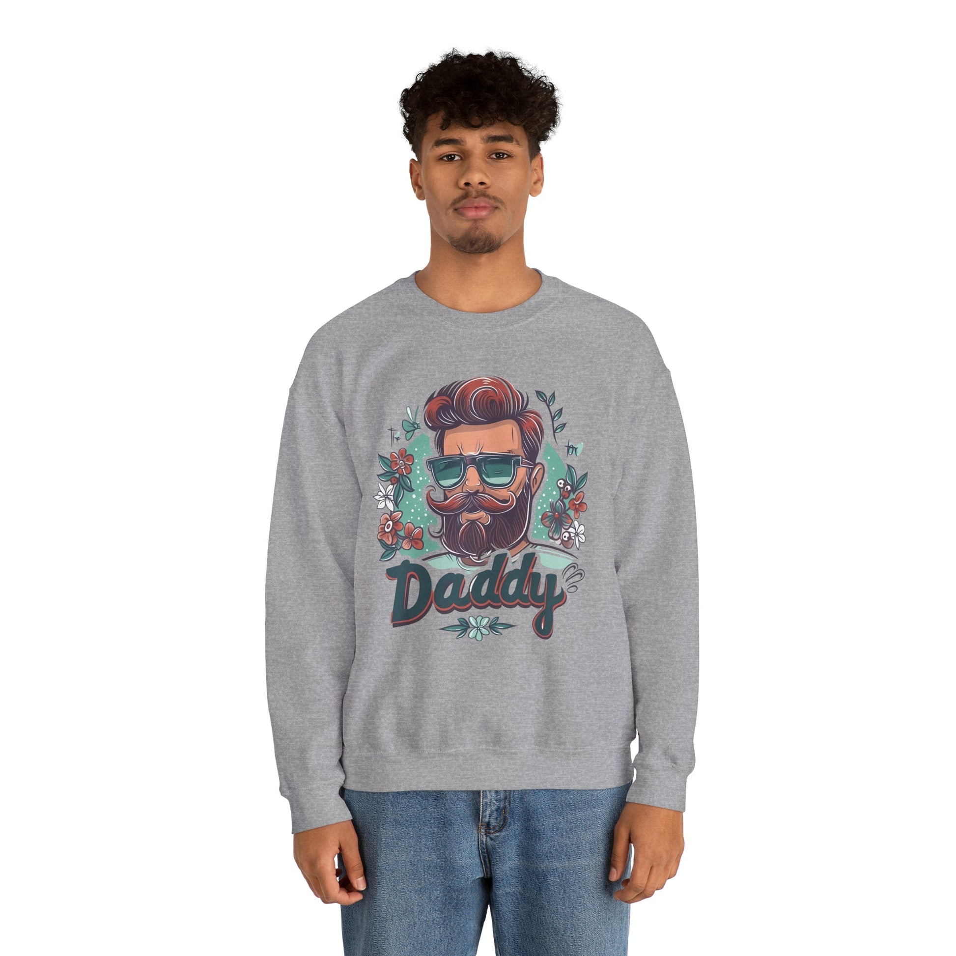 Daddy Unisex Sweatshirt - Illustration - Sweatshirt - The Lucky Wombat