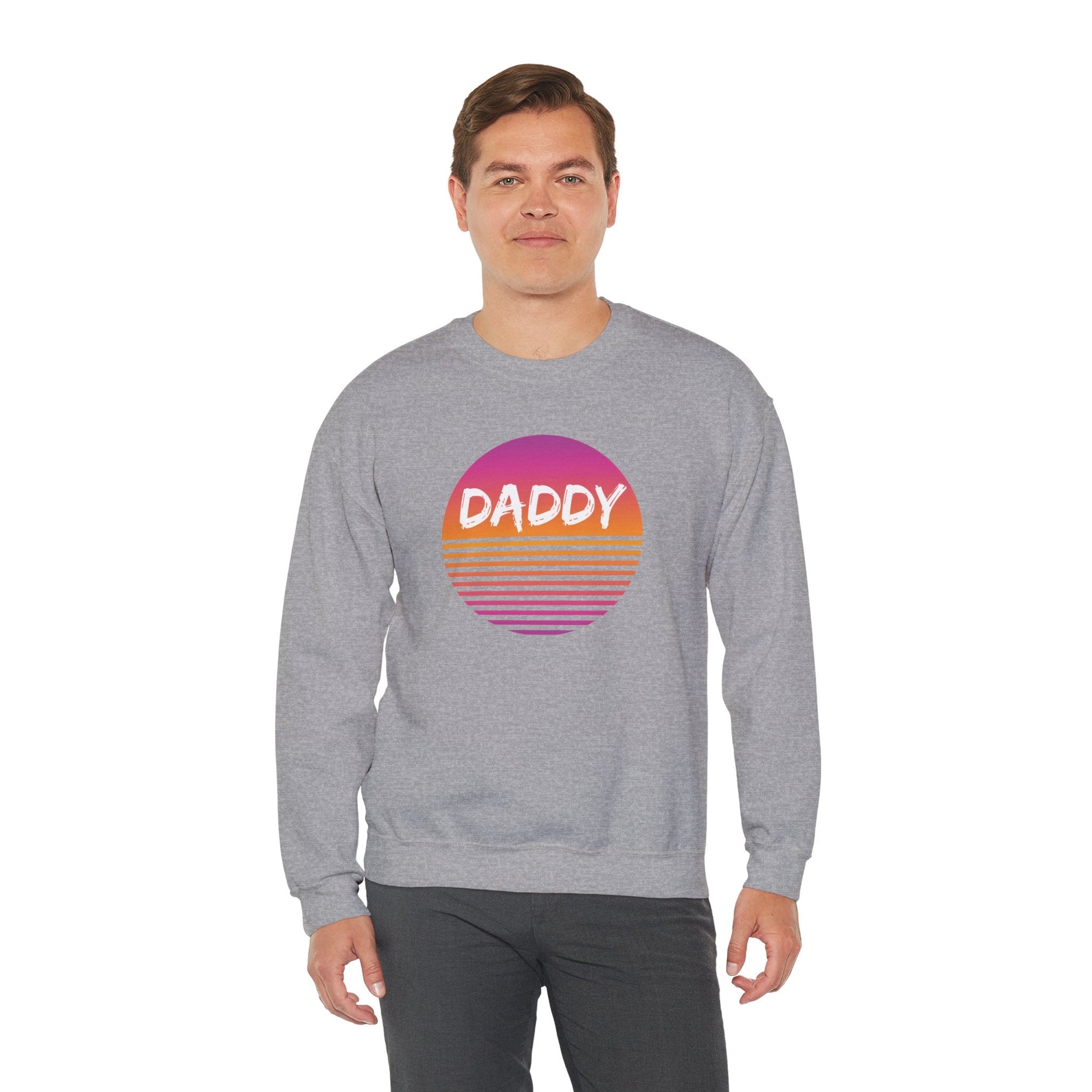 Daddy Unisex Sweatshirt - Sunrise - Sweatshirt - The Lucky Wombat