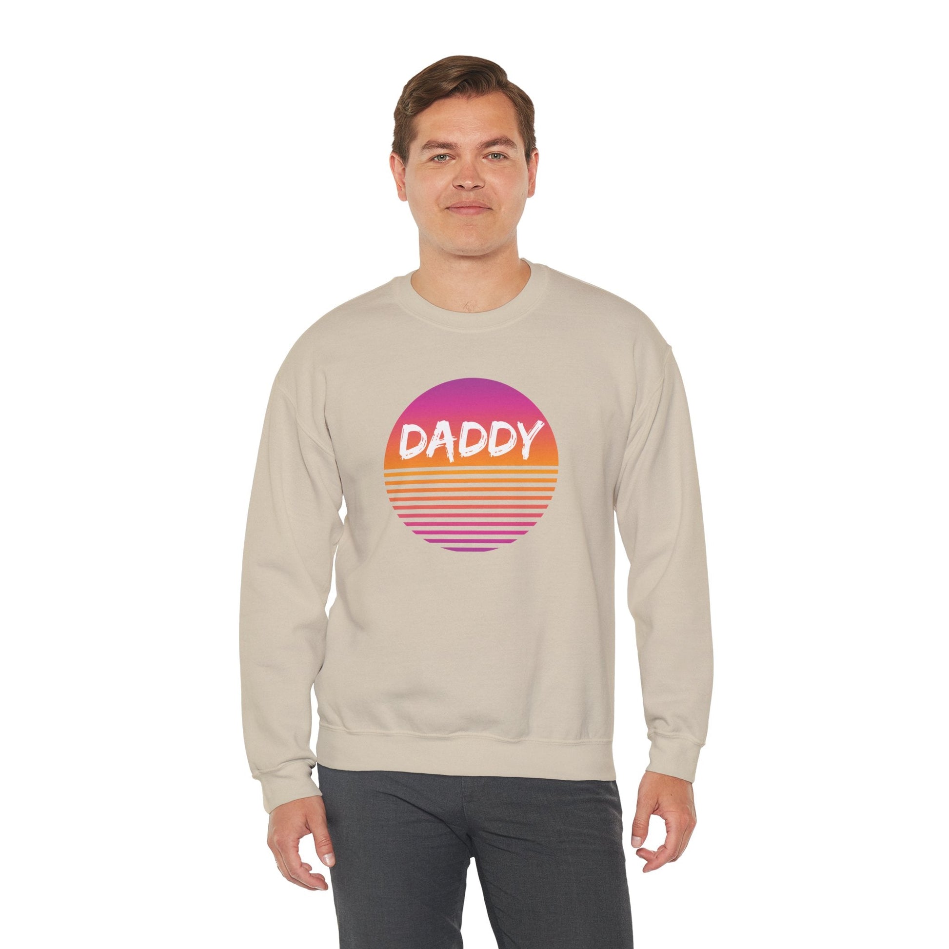 Daddy Unisex Sweatshirt - Sunrise - Sweatshirt - The Lucky Wombat