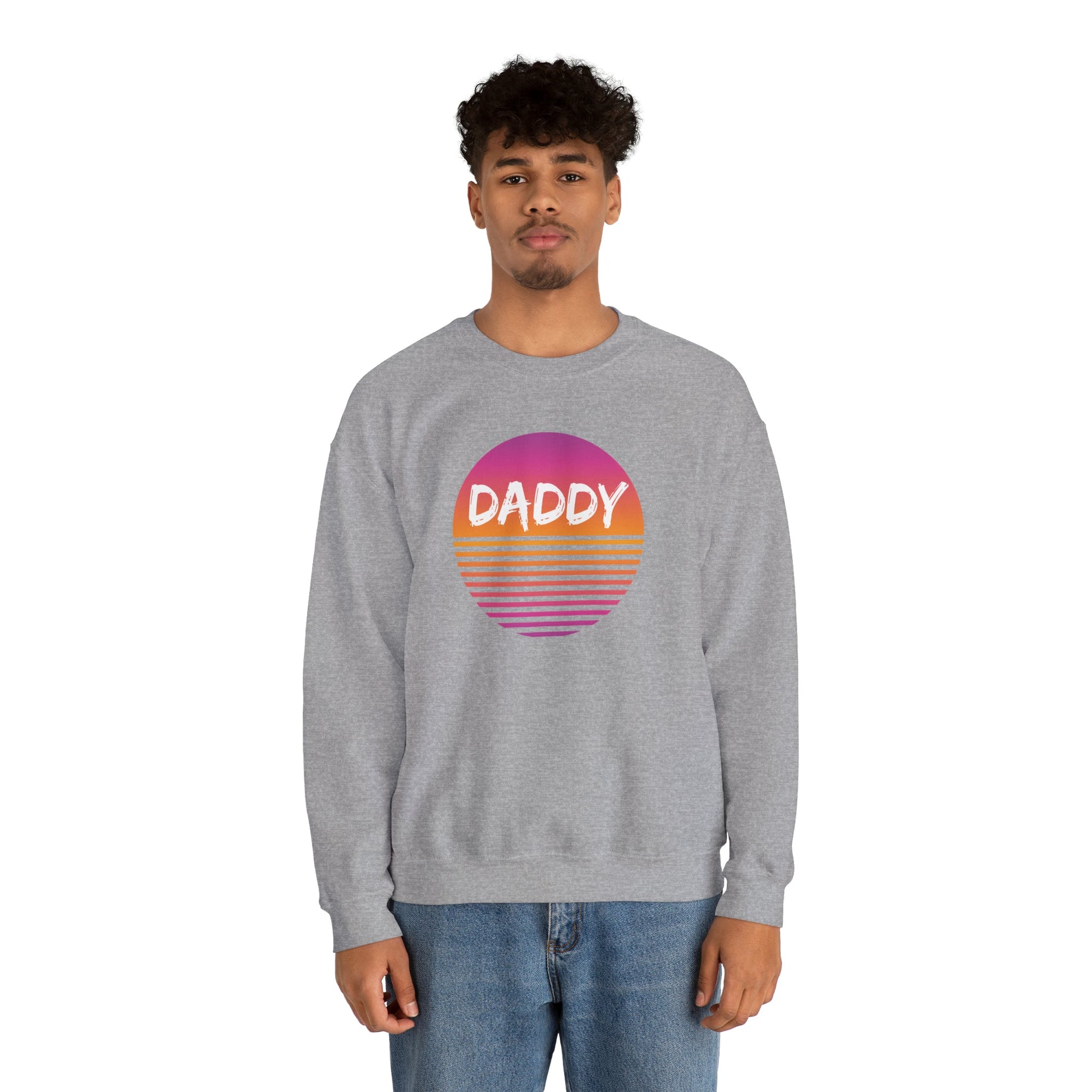 Daddy Unisex Sweatshirt - Sunrise - Sweatshirt - The Lucky Wombat