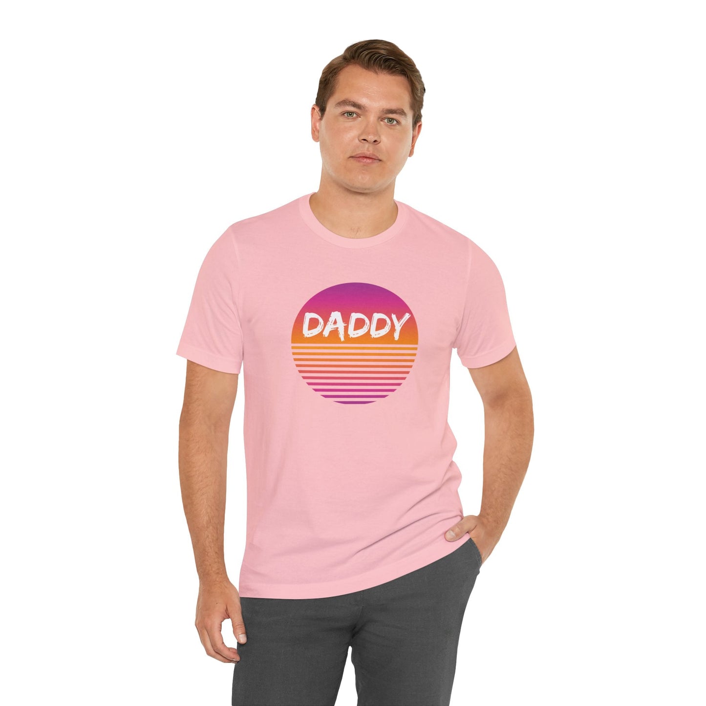 Daddy Unisex T-shirt - Sunrise - T-Shirt - The Lucky Wombat