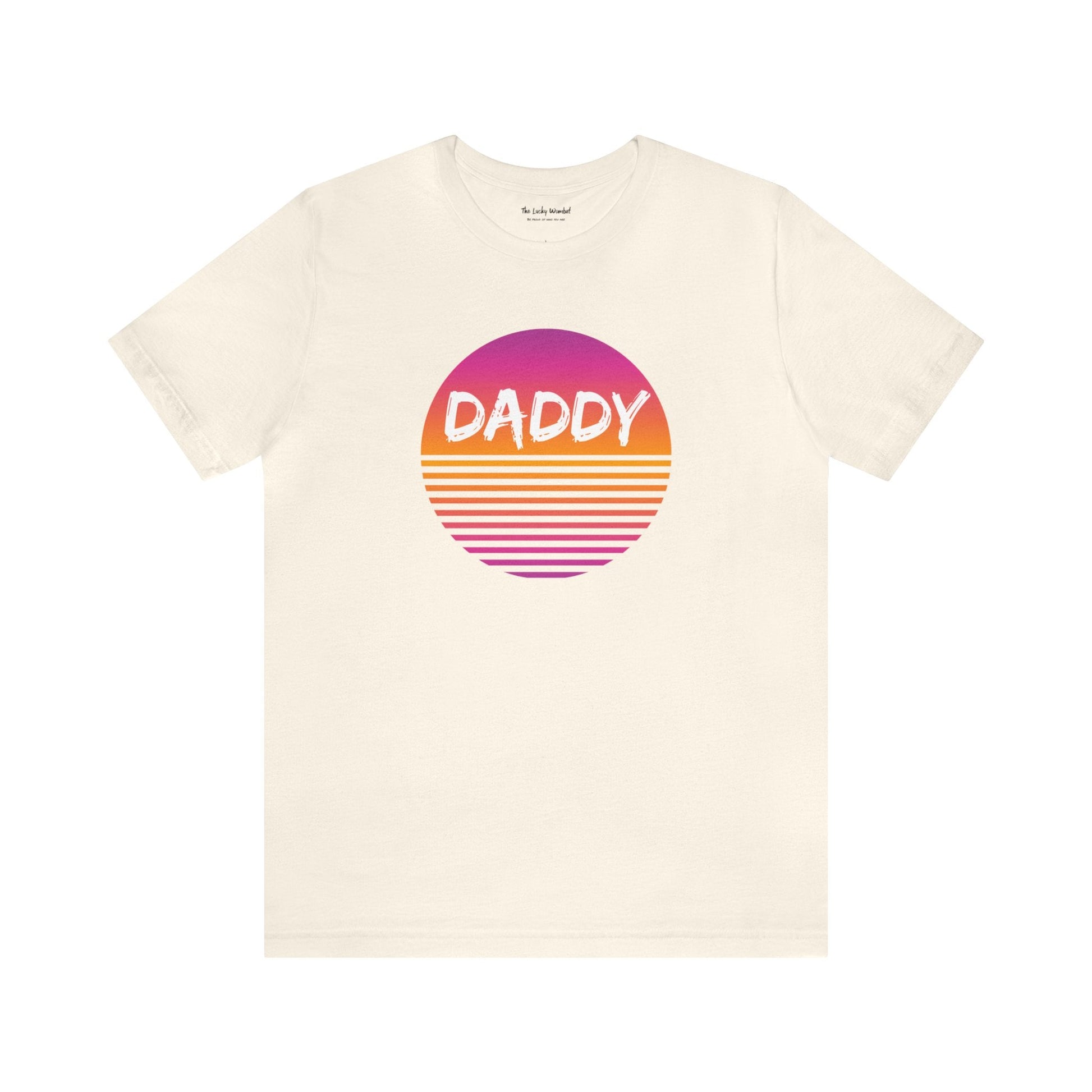 Daddy Unisex T-shirt - Sunrise - T-Shirt - The Lucky Wombat