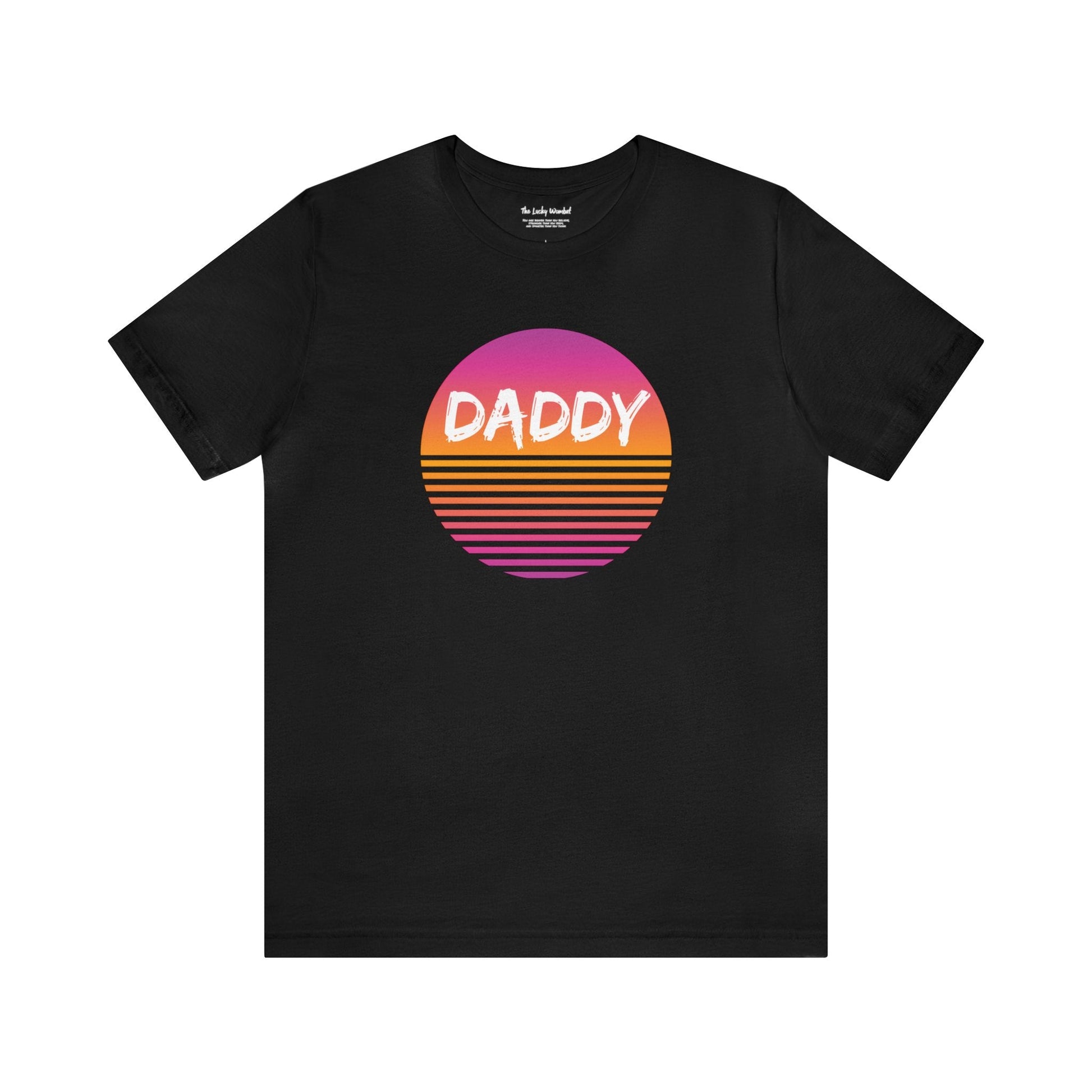 Daddy Unisex T-shirt - Sunrise - T-Shirt - The Lucky Wombat