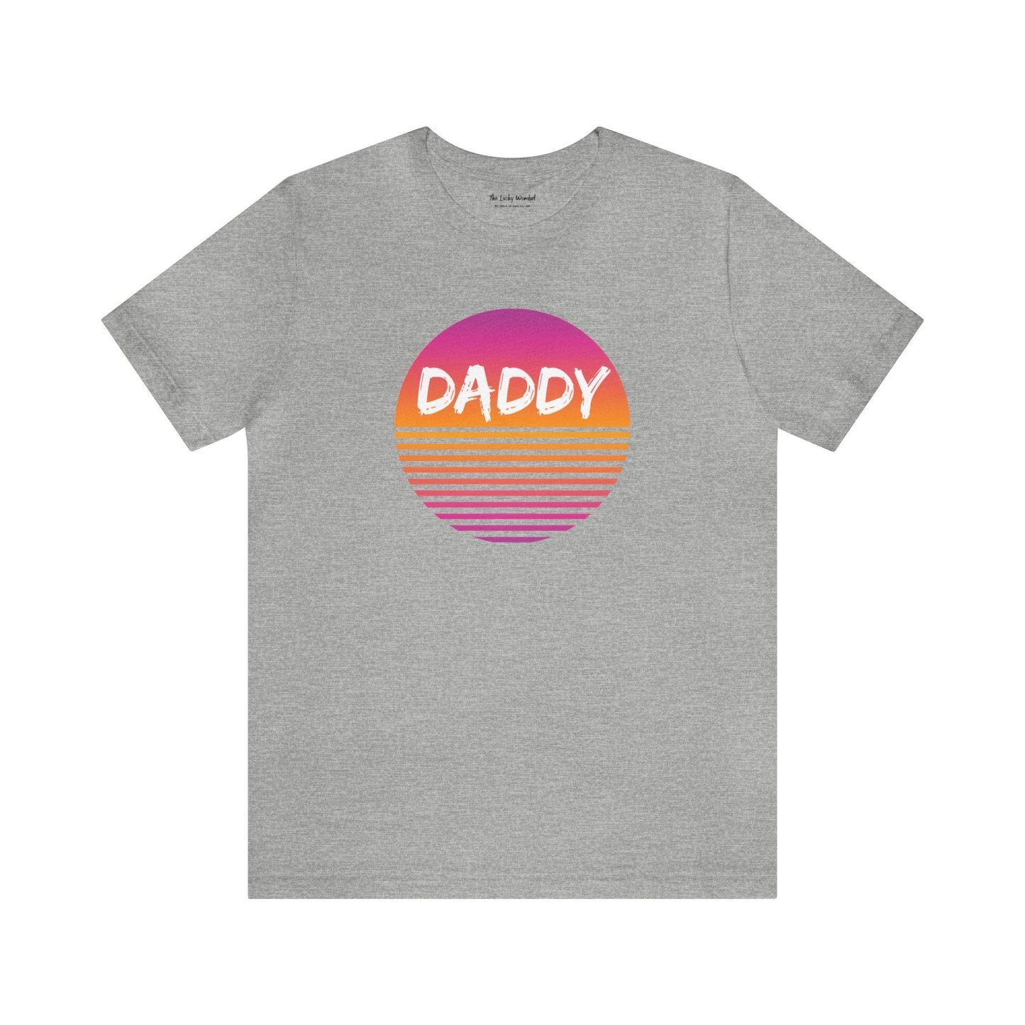 Daddy Unisex T-shirt - Sunrise - T-Shirt - The Lucky Wombat