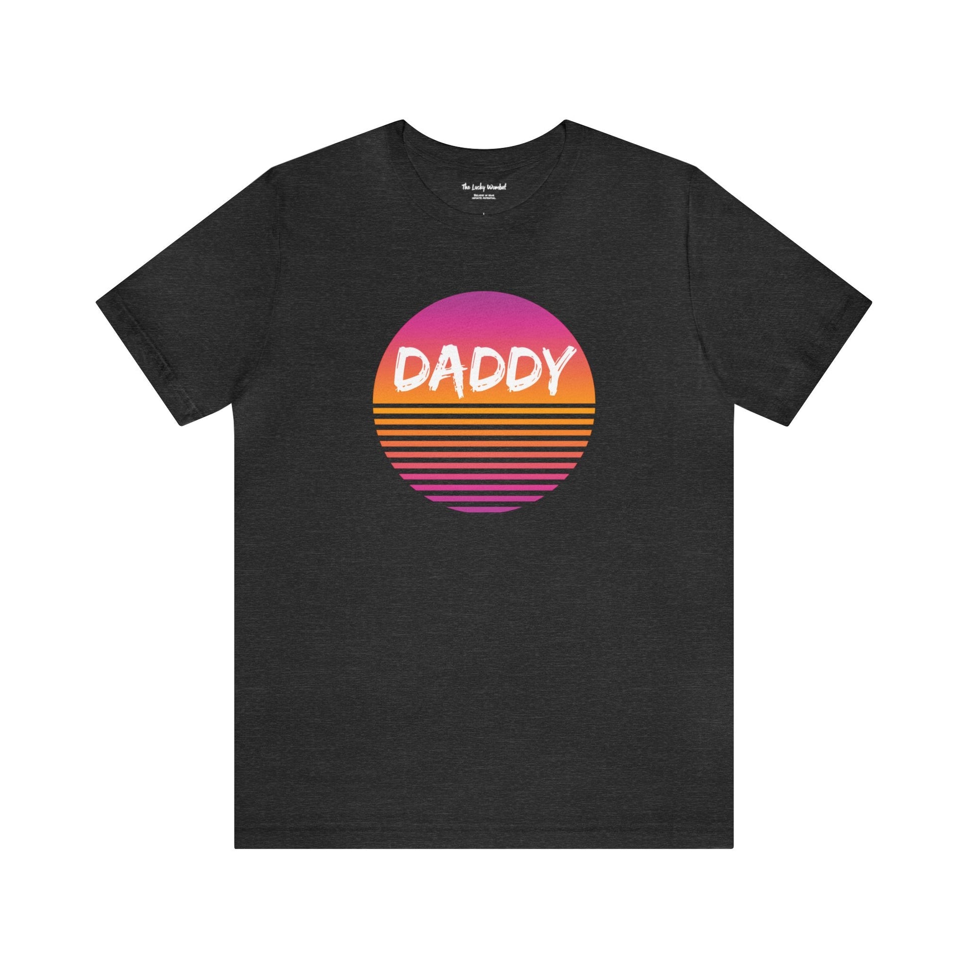 Daddy Unisex T-shirt - Sunrise - T-Shirt - The Lucky Wombat