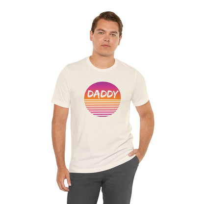 Daddy Unisex T-shirt - Sunrise - T-Shirt - The Lucky Wombat