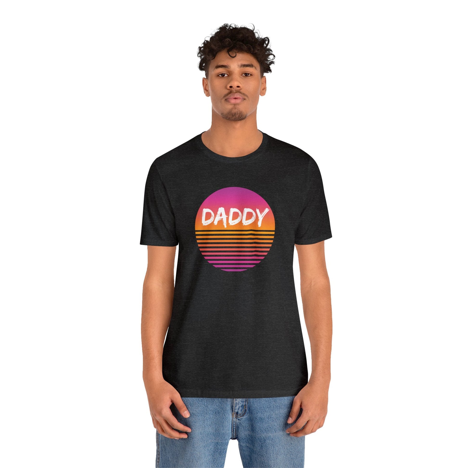 Daddy Unisex T-shirt - Sunrise - T-Shirt - The Lucky Wombat