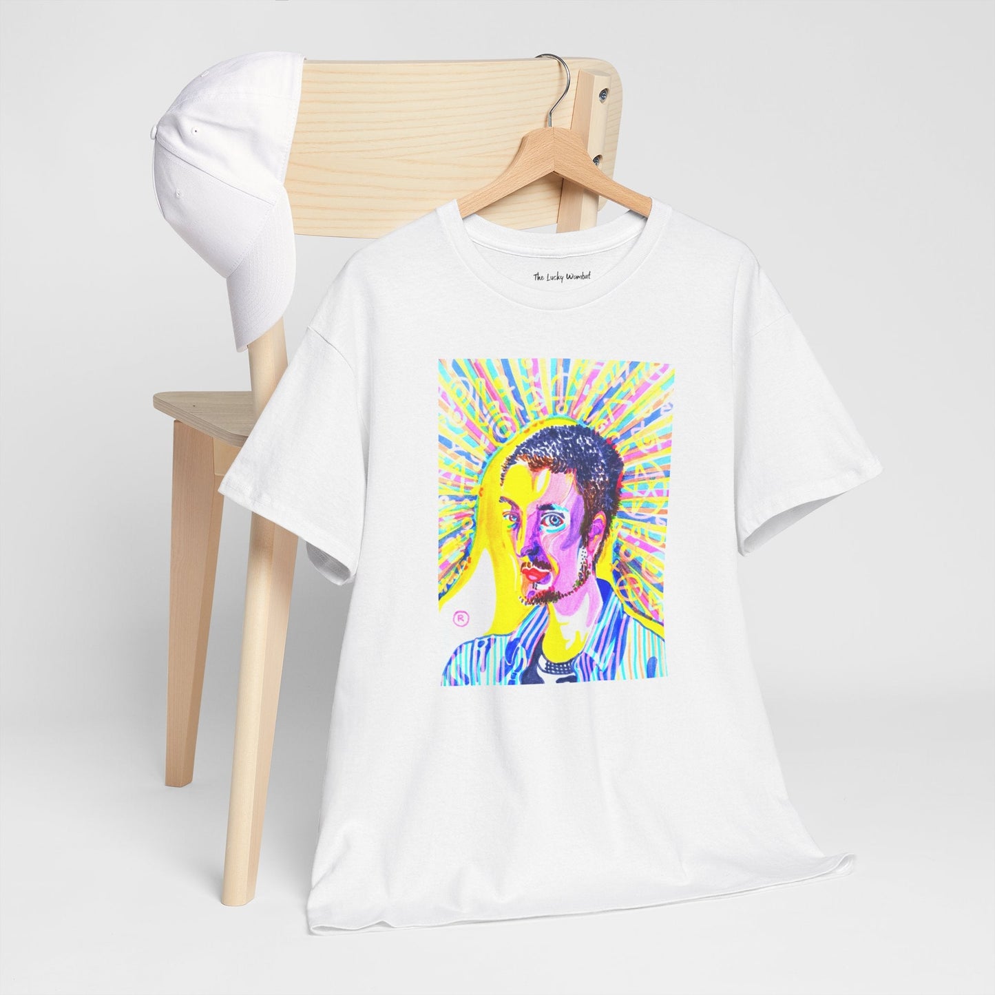 Daniel Portrait Tee | Remi Barbie Collection - T-Shirt - The Lucky Wombat