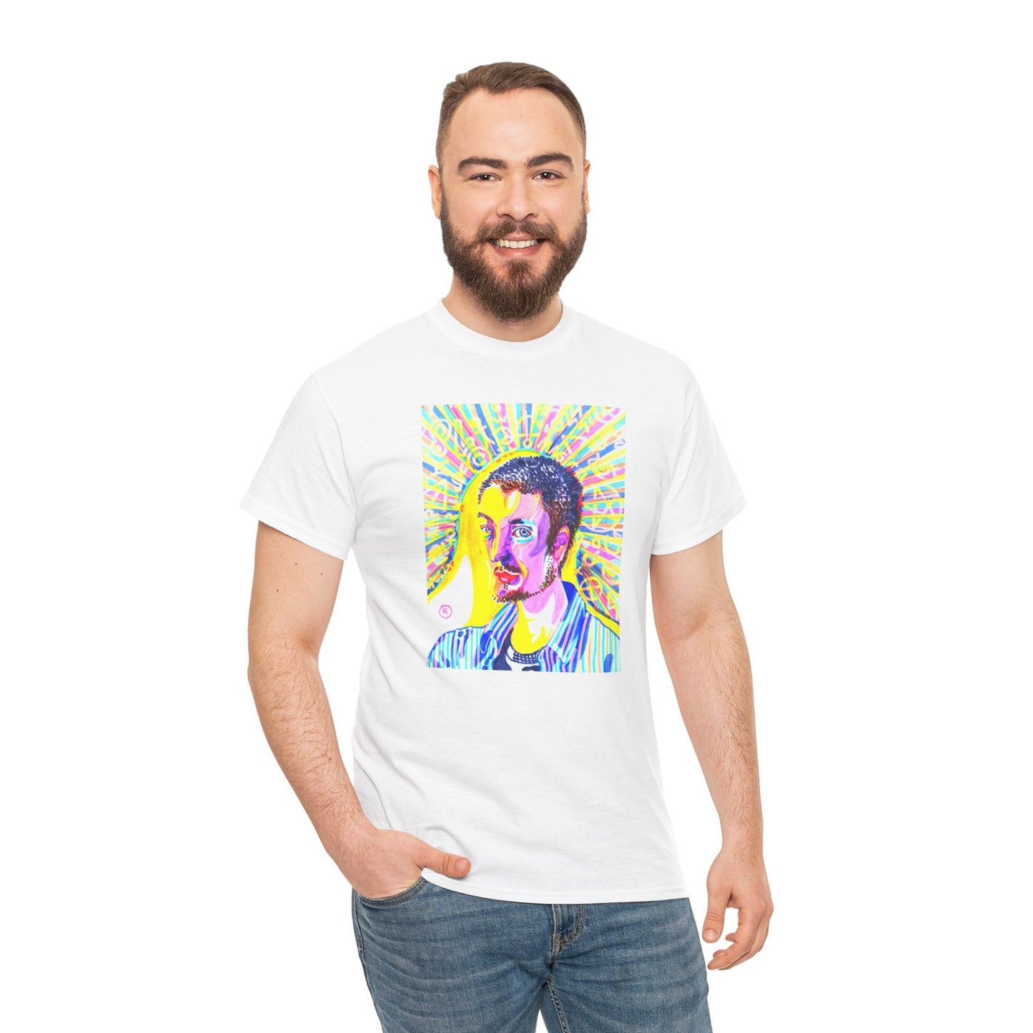 Daniel Portrait Tee | Remi Barbie Collection - T-Shirt - The Lucky Wombat