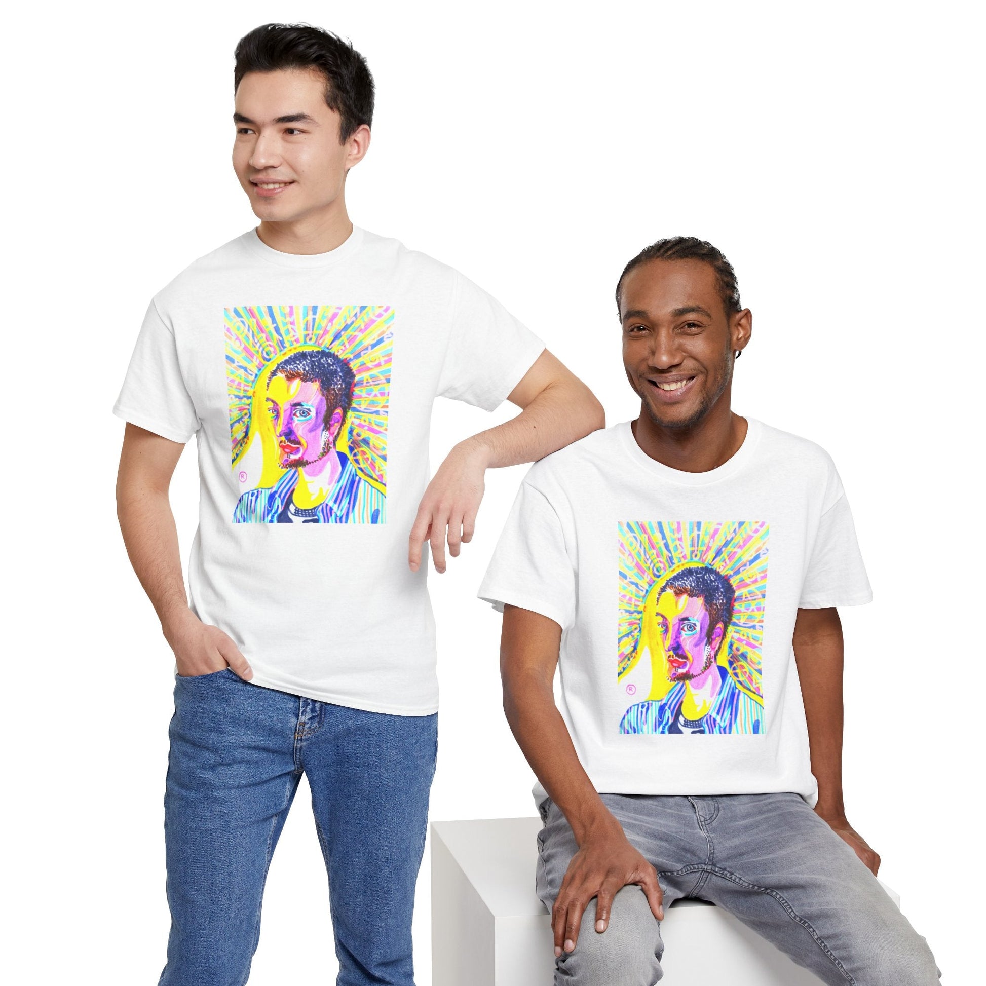 Daniel Portrait Tee | Remi Barbie Collection - T-Shirt - The Lucky Wombat