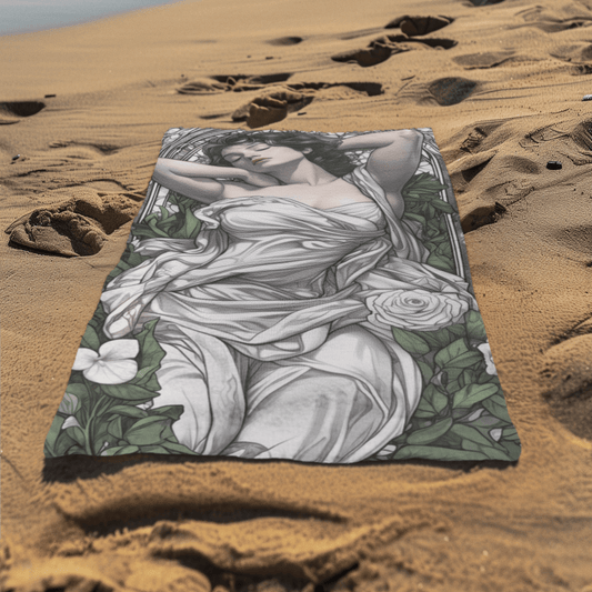 Embrace Elegance Beach Towel - Home Decor - The Lucky Wombat