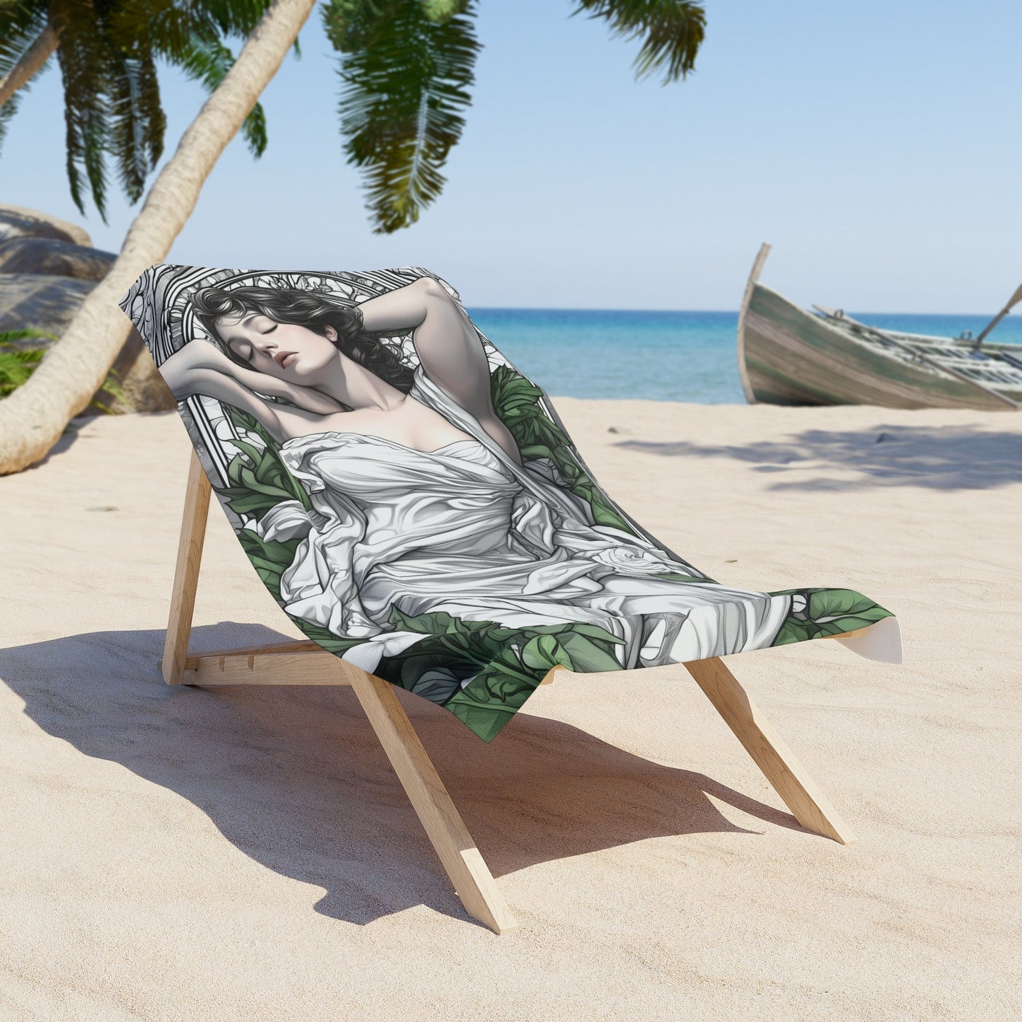 Embrace Elegance Beach Towel - Home Decor - The Lucky Wombat