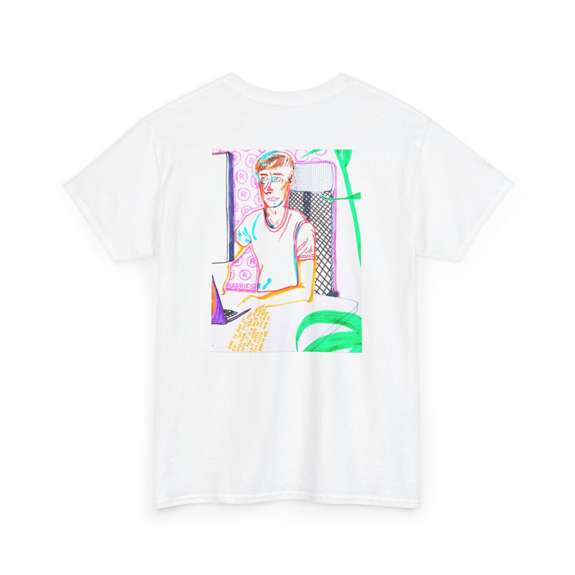 Erik Portrait Tee | Remi Barbie Collection - T-Shirt - The Lucky Wombat