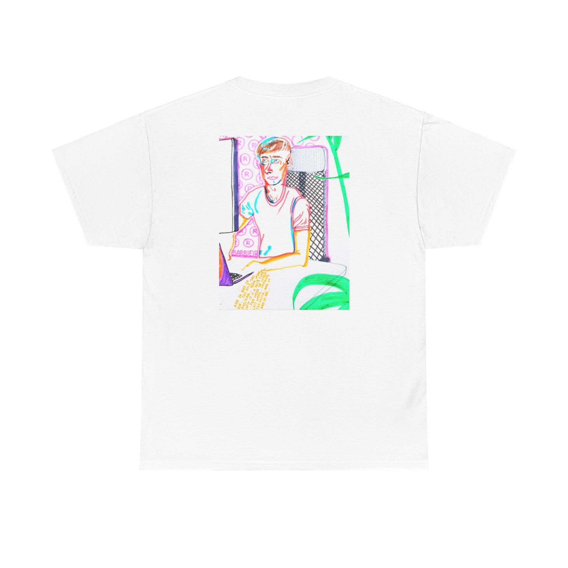 Erik Portrait Tee | Remi Barbie Collection - T-Shirt - The Lucky Wombat