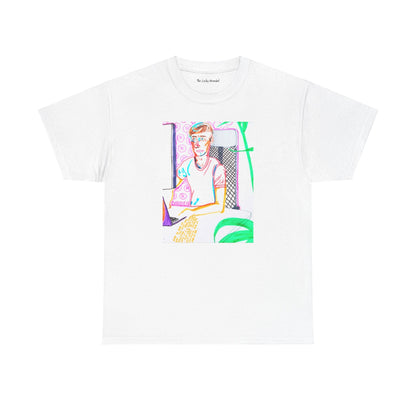 Erik Portrait Tee | Remi Barbie Collection - T-Shirt - The Lucky Wombat