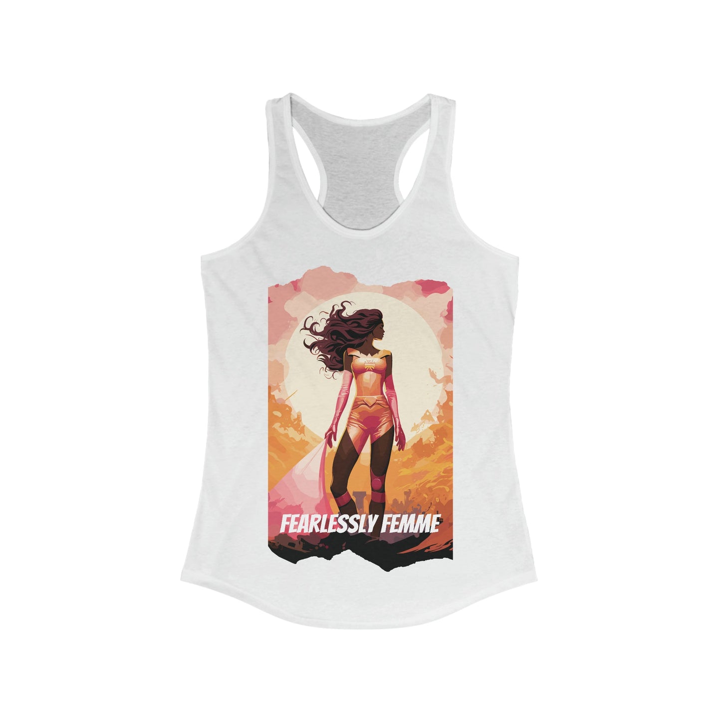 Fearlessly Femme - Women's Tank Top - Tank Top - The Lucky Wombat