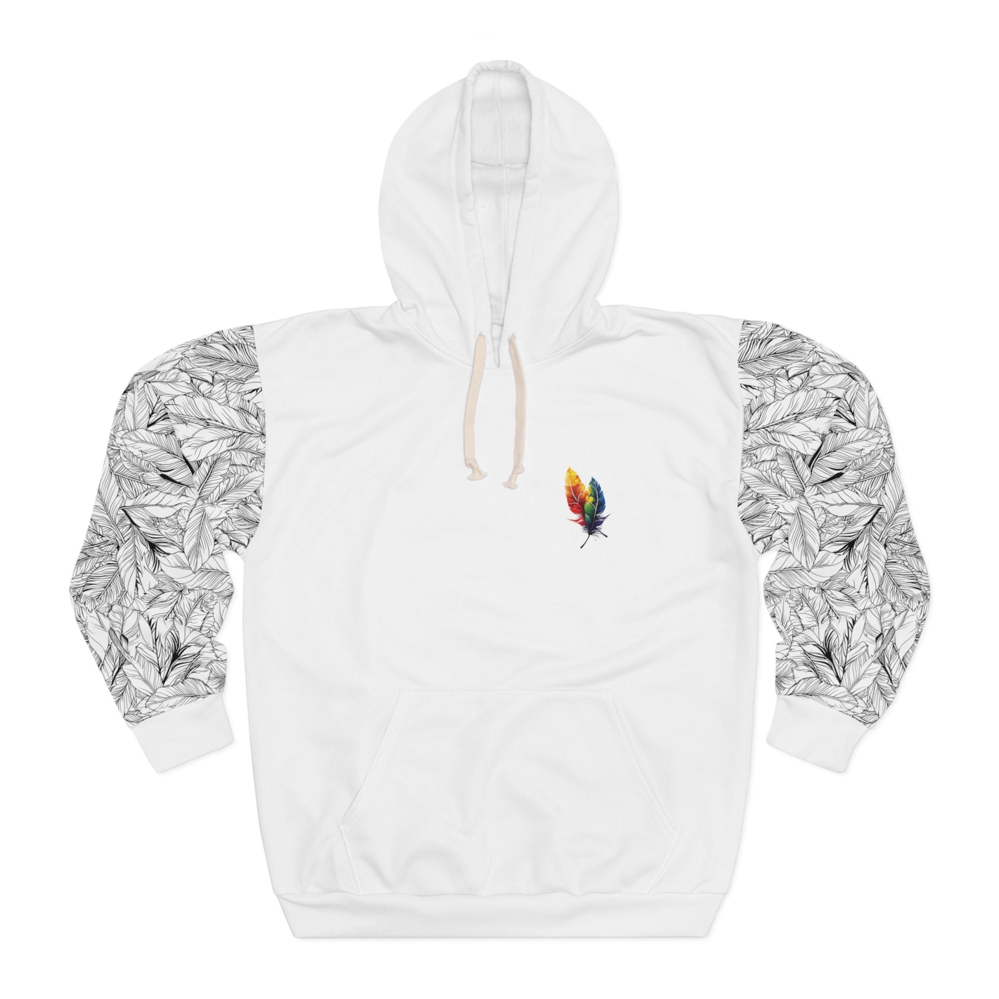 Feathers - Together As One - Unisex hoodie - All Over Prints - The Lucky Wombat