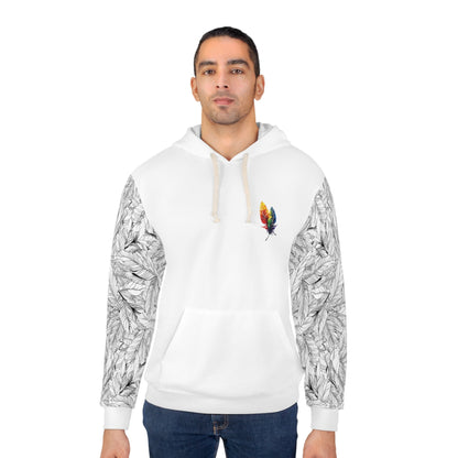 Feathers - Together As One - Unisex hoodie - All Over Prints - The Lucky Wombat