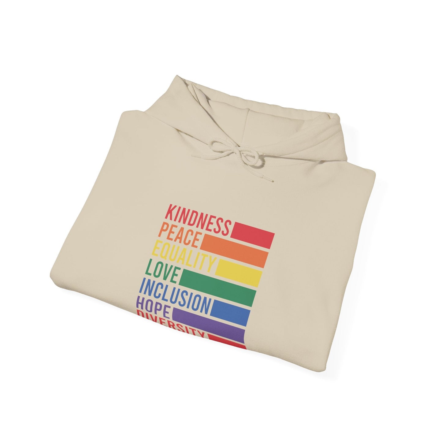 Kindness Peace Hoodie - Hoodie - The Lucky Wombat