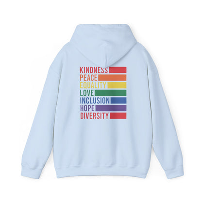 Kindness Peace Hoodie - Hoodie - The Lucky Wombat