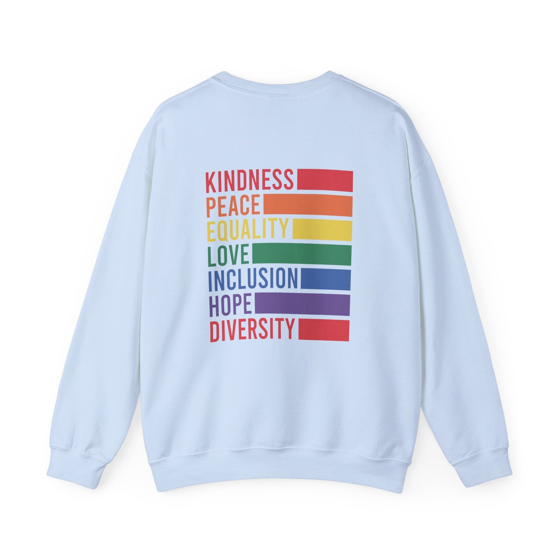 Kindness Peace Sweatshirt - Sweatshirt - The Lucky Wombat