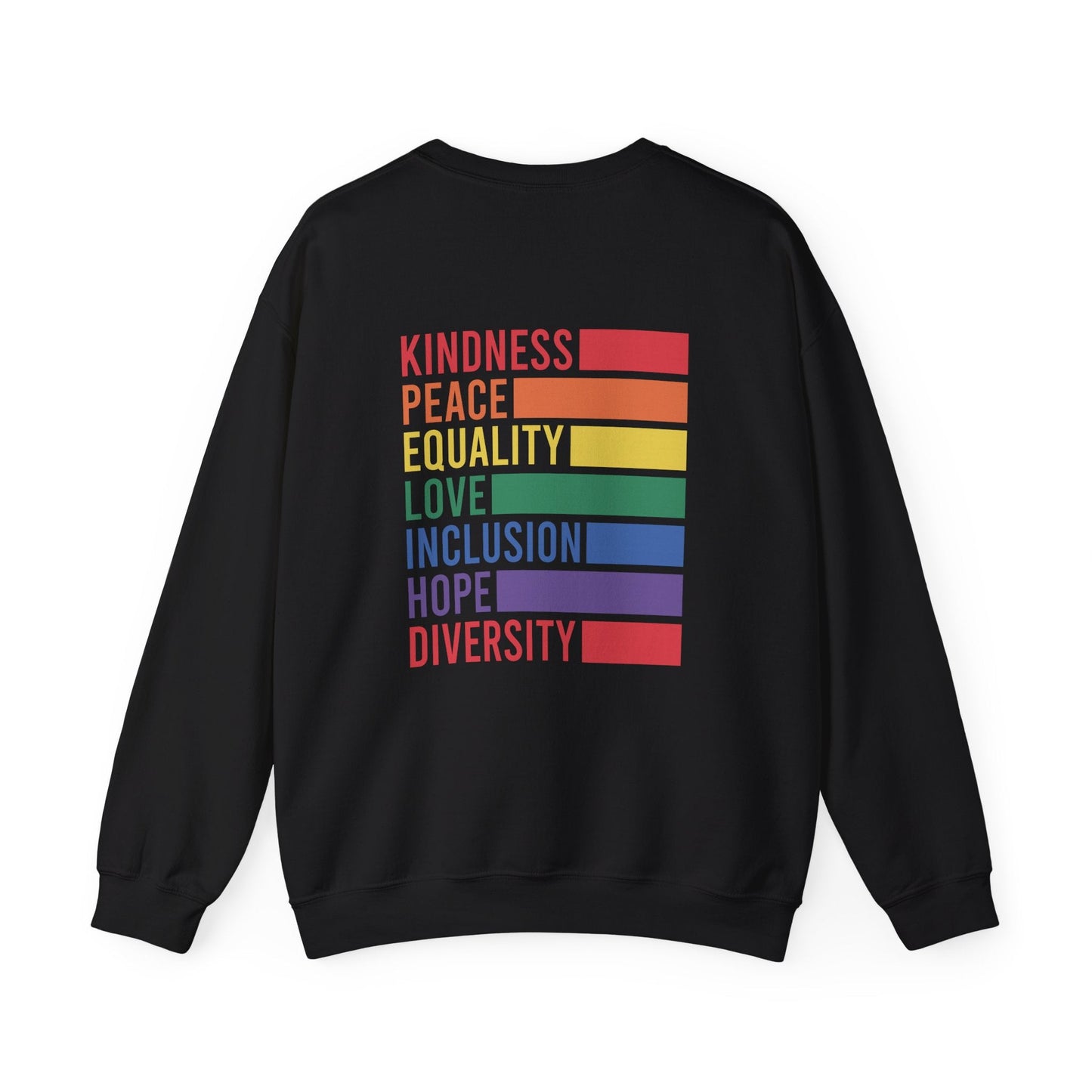 Kindness Peace Sweatshirt - Sweatshirt - The Lucky Wombat