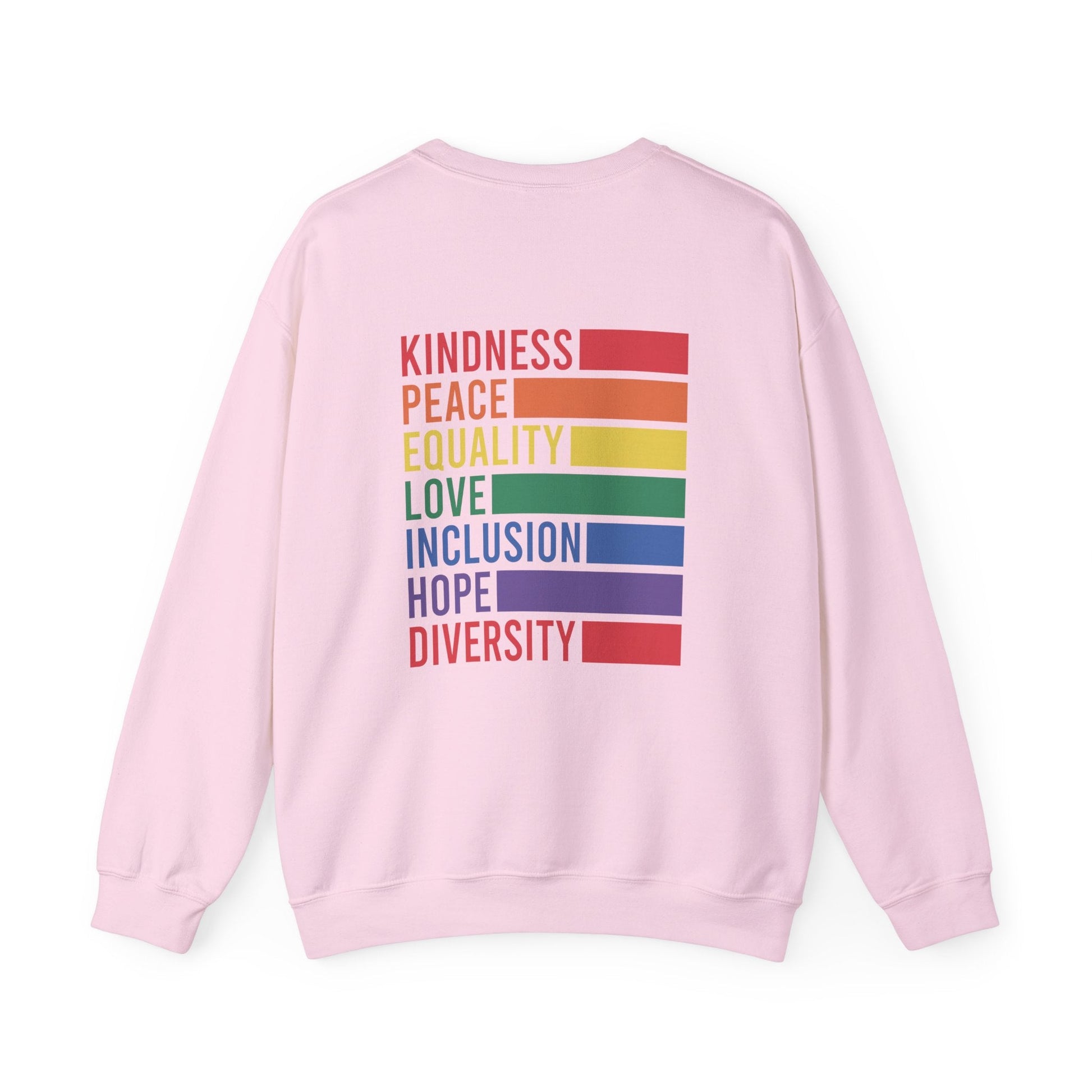 Kindness Peace Sweatshirt - Sweatshirt - The Lucky Wombat