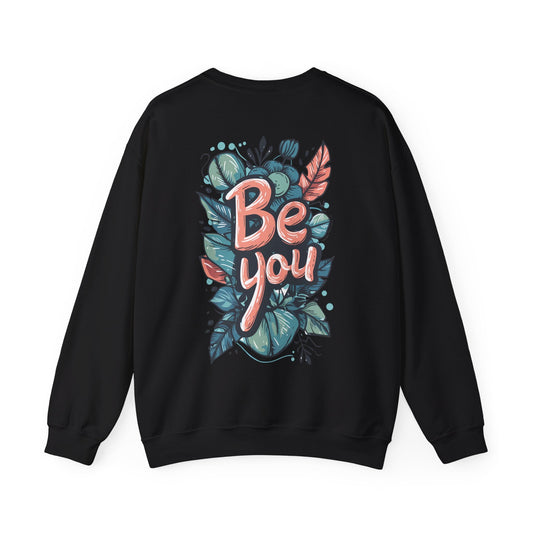 Leaves Be you Unisex Sweatshirt - Sweatshirt - The Lucky Wombat