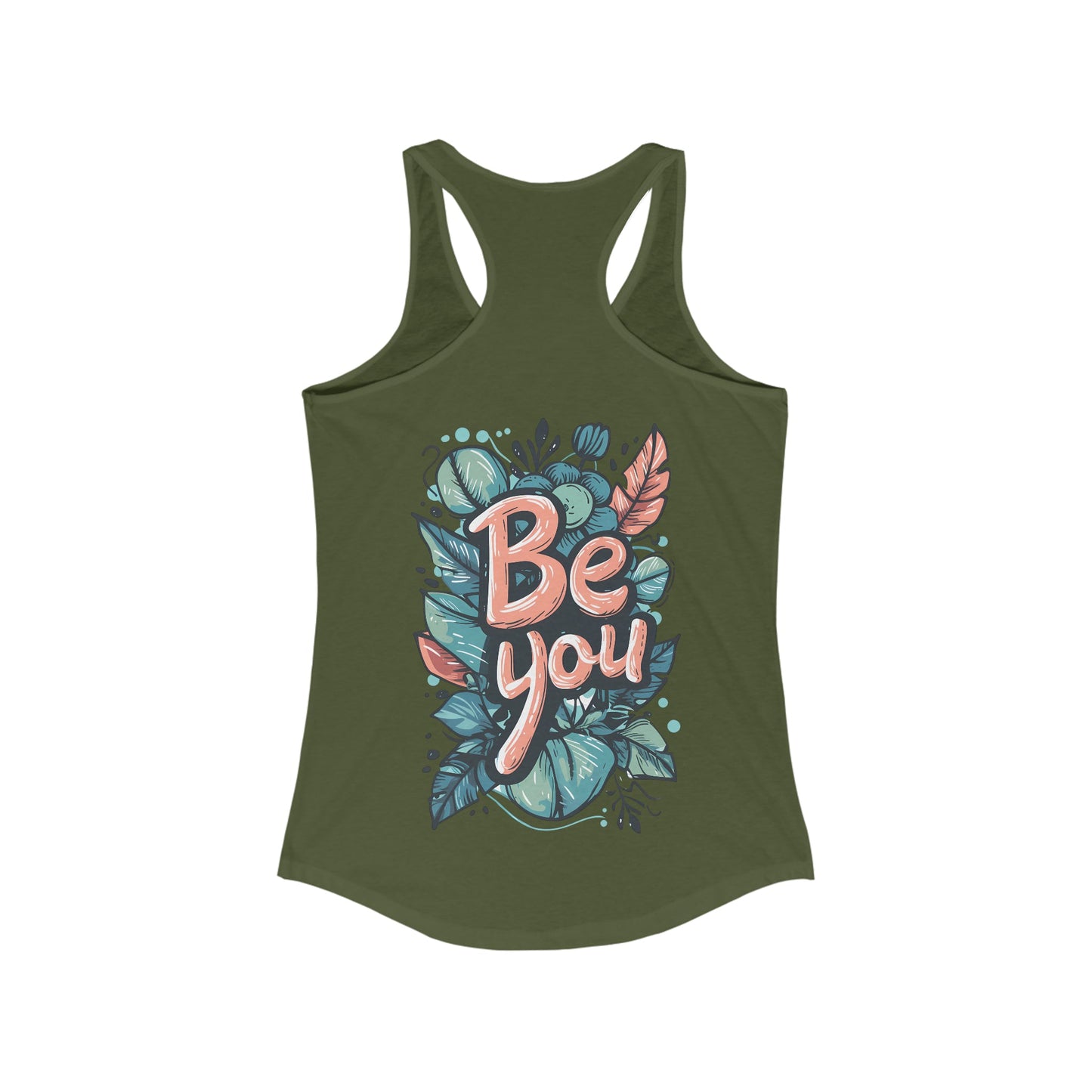 Leaves Be you - Women's Tank Top - Tank Top - The Lucky Wombat