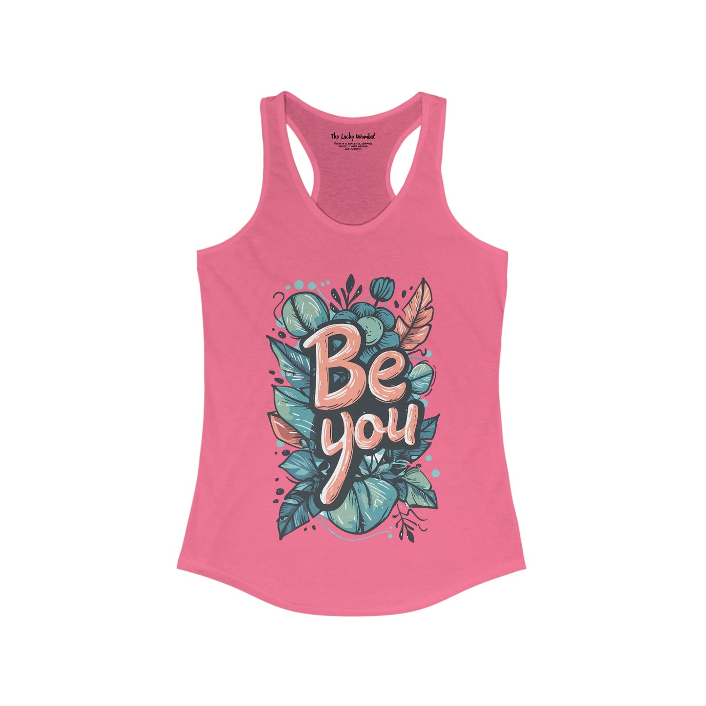 Leaves Be you - Women's Tank Top - Tank Top - The Lucky Wombat