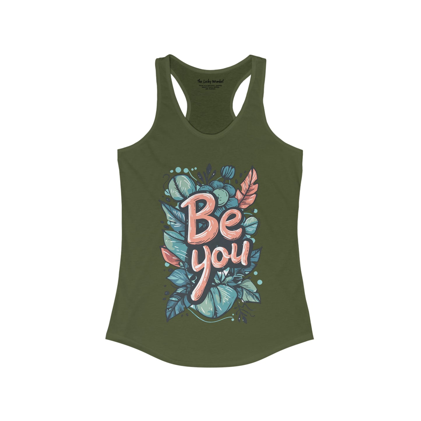 Leaves Be you - Women's Tank Top - Tank Top - The Lucky Wombat