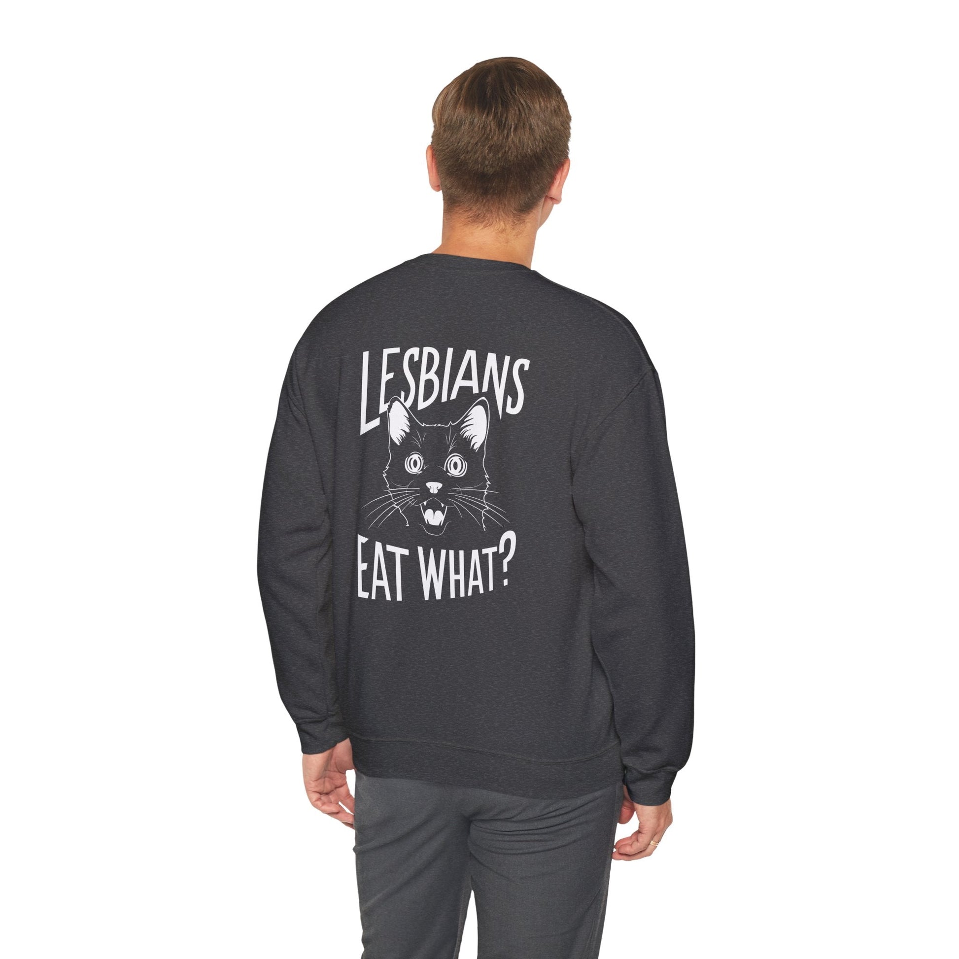 Lesbians Eat What LGBTQ Sweatshirt - Sweatshirt - The Lucky Wombat