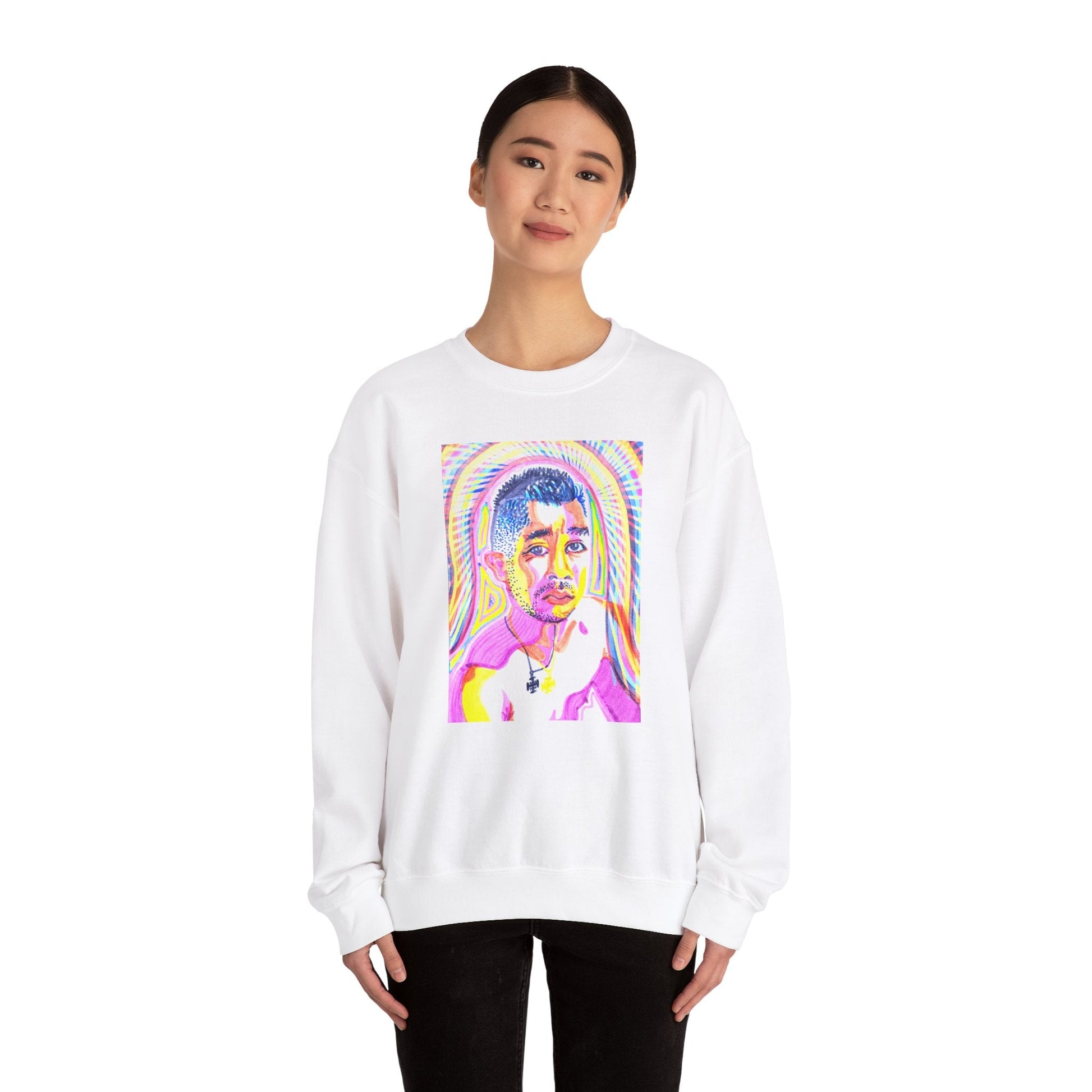 Long Portrait Sweatshirt | Remi Barbie Collection - Sweatshirt - The Lucky Wombat